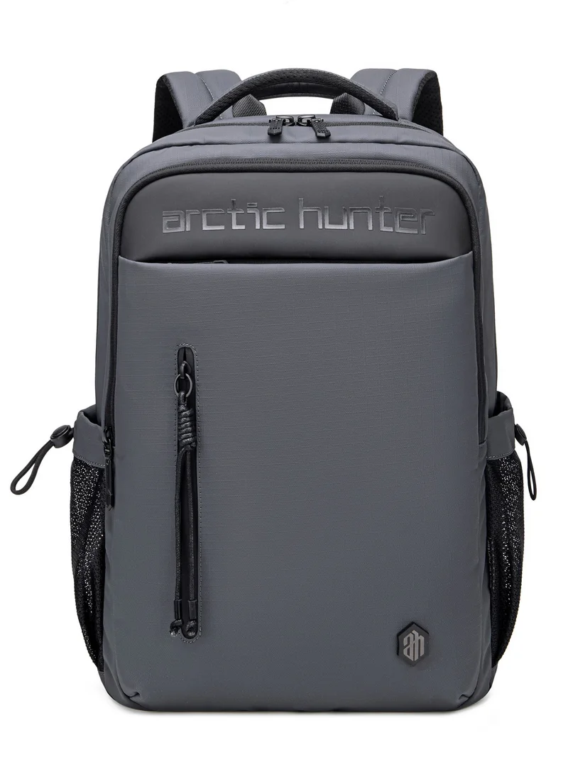 ARCTIC HUNTER Grey Travel Backpack for Men 21 L Durable Premium Water-resistant Shoulder Laptop Daypack for Office Business Travel College School, B00534, Grey  | Best Price UAE